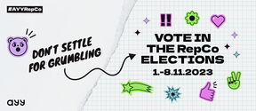 Don't settle for grumbling, vote!