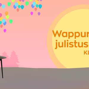 Wappuriehan julistus 30.4. klo 12-14