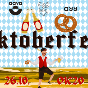 Oktoberfest poster, includes pretzels and beer