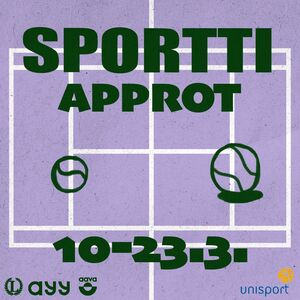 Sporttiappro 10.-23.3.