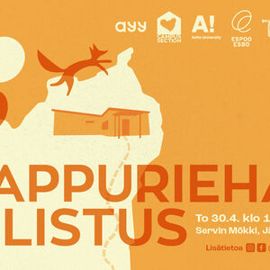 Poster for Declaration of Wappu Rowdiness event.