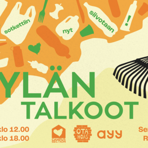 Poster for Village Clean-up event on 5th of September 2026