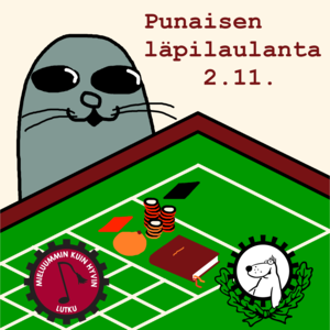 Punaisen läpilaulanta 2.11.