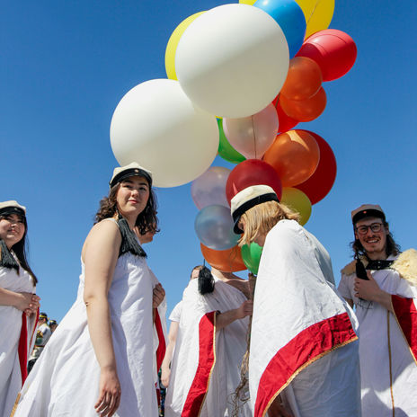 Kampsujaosto ja ilmapallot