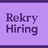 Violet image with a text that says "hiring"