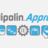 Kuvassa on Dipolin Appron -logo, joka mukailee wii-sportin logoa. Tekstin alla on erilaisia lajikuvia ja IE-ratas.