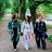 Students in the spring
