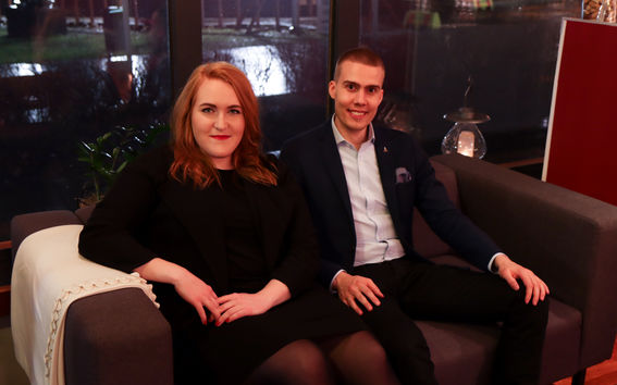 Elina Nieminen ja Tapio Hautamäki