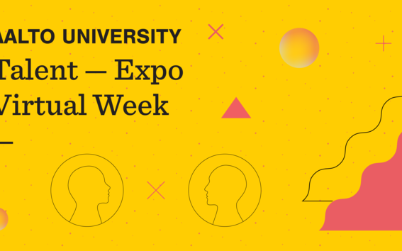 Yellow advertisement of Virtual Week