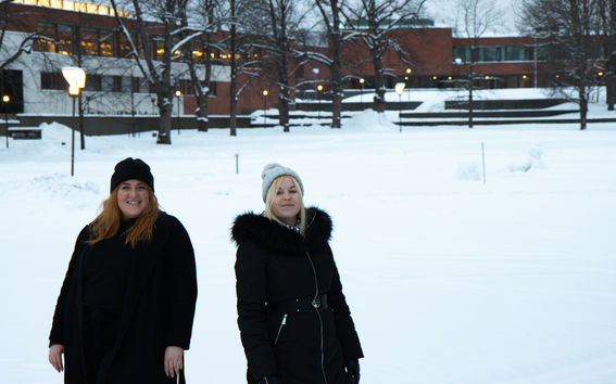 Elina Nieminen ja Laura Nikola