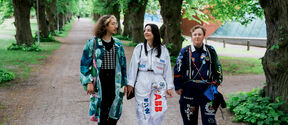 Students in the spring