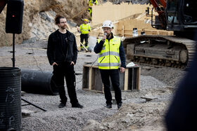 Varte Oy:n toimitusjohtaja Tuomas Parvila piti myös tervehdyspuheen.