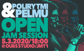 Polirytmi & Pelmu Open Jam Session Banner