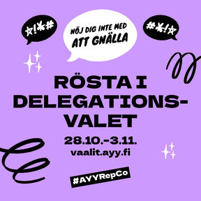 Rösta i delegationsvalet