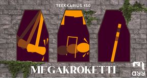 kuvassa krokettimailoja ja palloja