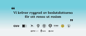 "Vi kräver ryggrad av beslutsfattarna för att rensa ut rasism"