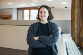 Person smiling at the camera