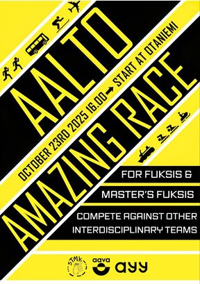 Poster of Aalto Amazing Race 2025