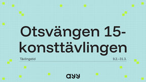 Otsvängen 15 konsttävlingen
