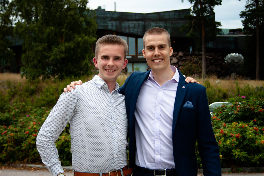 Frans Cederlöf and Tapio Hautamäki