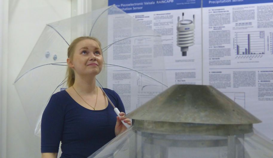 Vaisala Giant Leap -ohjelman Milla sateenvarjon alla