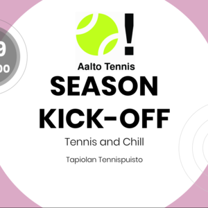 Aalto Tennis Season Kick-off