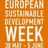 European sustainable Development week banner, 