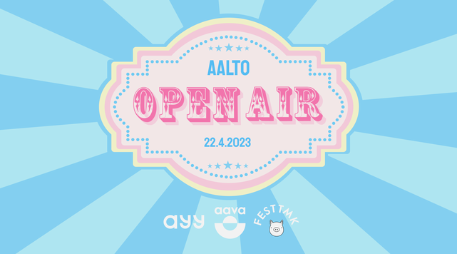 Aalto Open Air 22.4.2023 Banner