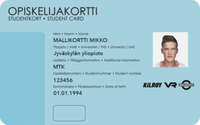 Opiskelijakortin kuva
