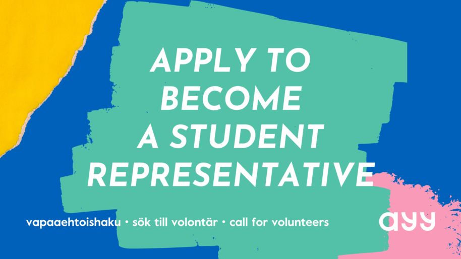 Apply to become a student representative